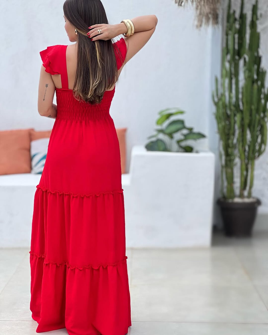 Vestido Thais Longo